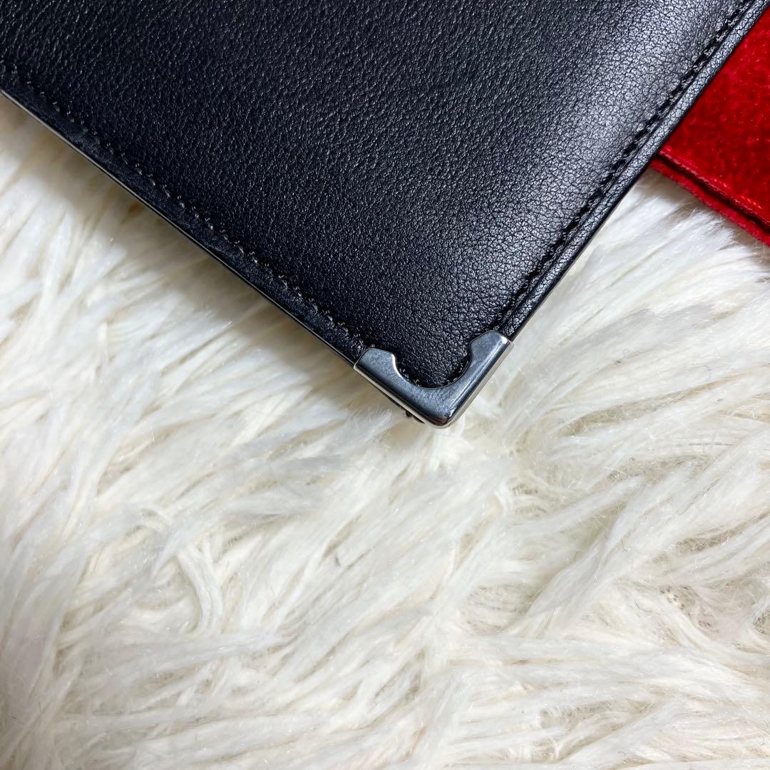 【未使用級】 カルティエ マストライン 二つ折り 保存袋付き