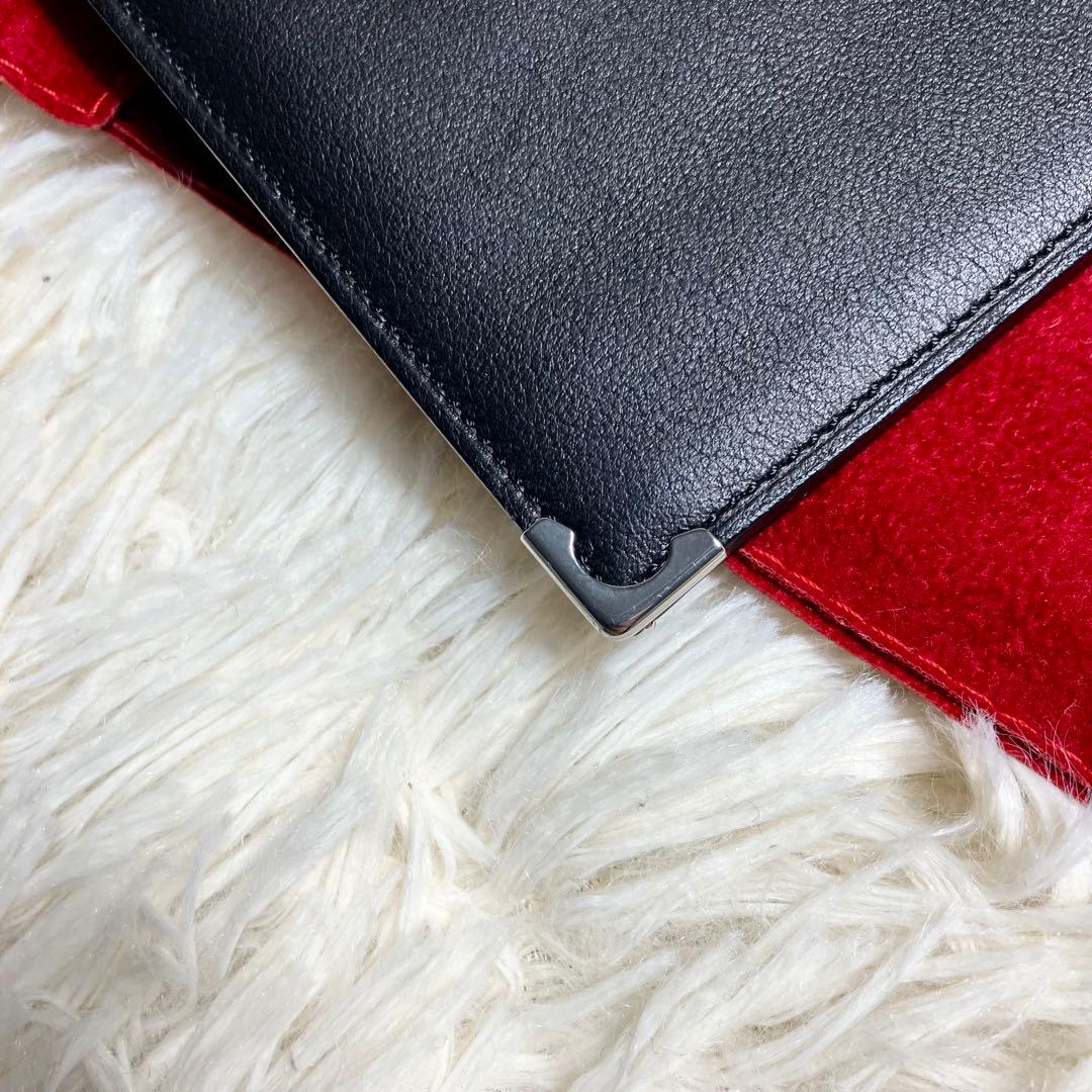 【未使用級】 カルティエ マストライン 二つ折り 保存袋付き