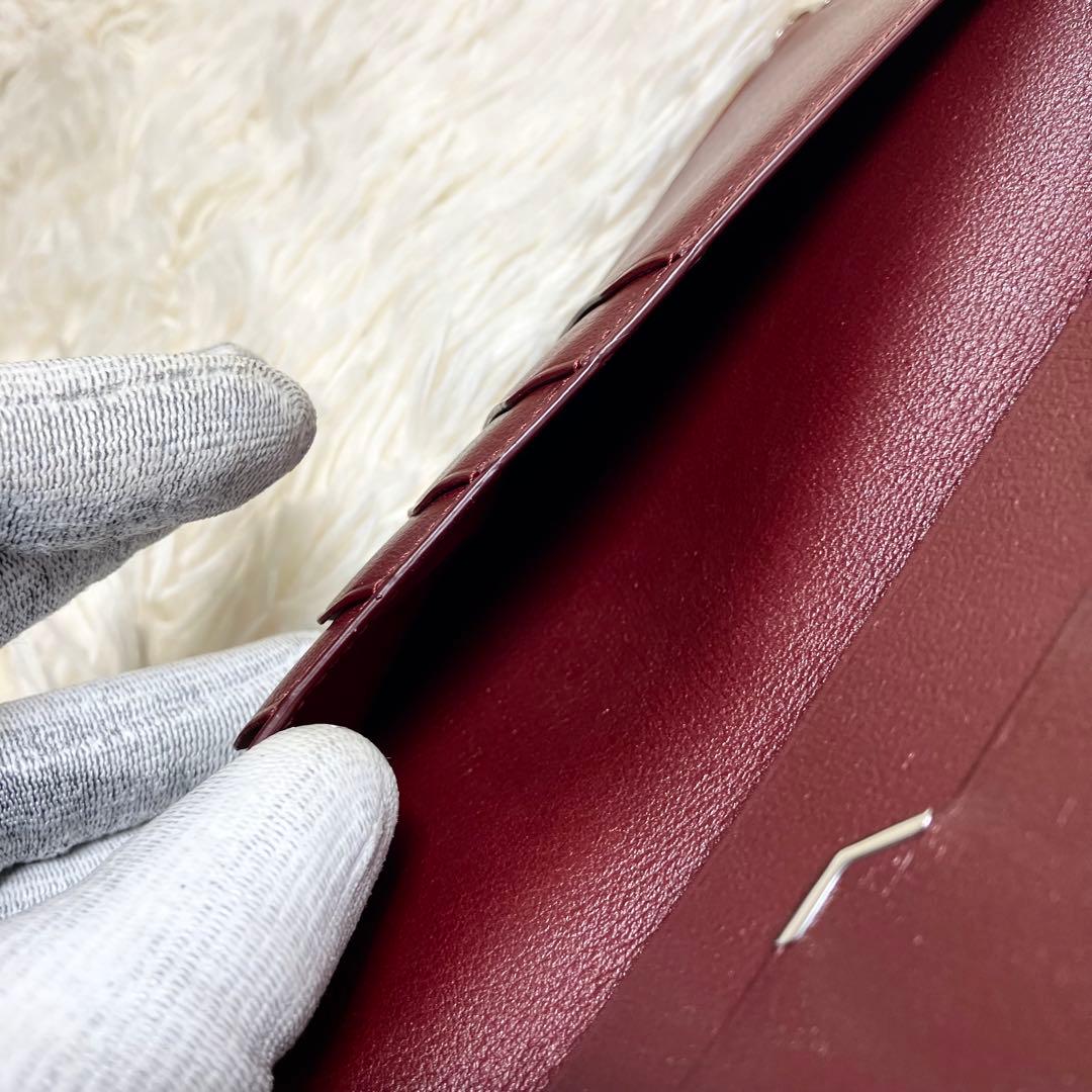 【未使用級】 カルティエ マストライン 二つ折り 保存袋付き