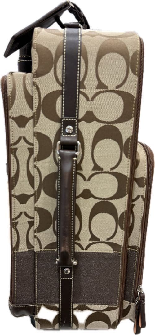 【美品】Coach モノグラムキャリーケース 中型　77180