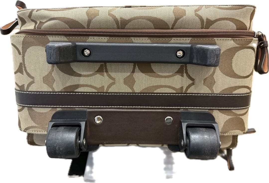 【美品】Coach モノグラムキャリーケース 中型　77180