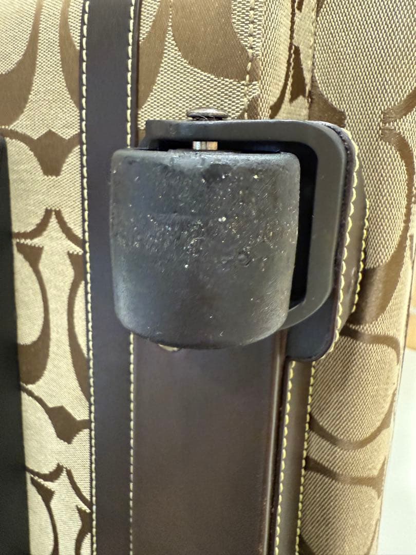 【美品】Coach モノグラムキャリーケース 中型　77180