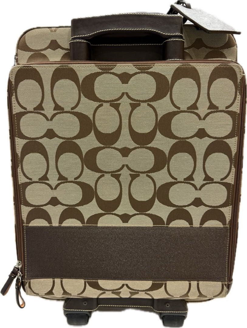 【美品】Coach モノグラムキャリーケース 中型　77180