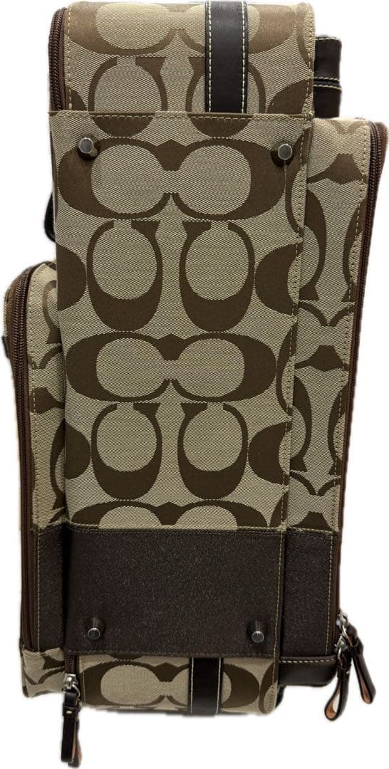【美品】Coach モノグラムキャリーケース 中型　77180