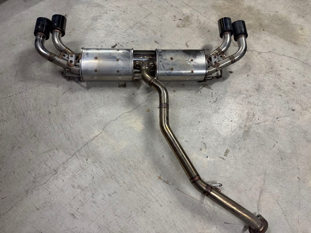 クラウンスポーツ　柿本ワンオフマフラー