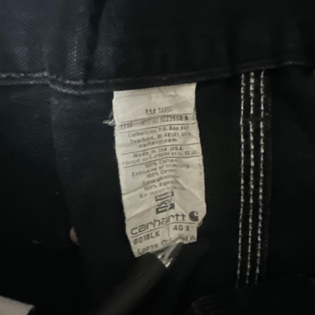 最終値下げCarharttダブルニー 40X32 W40
