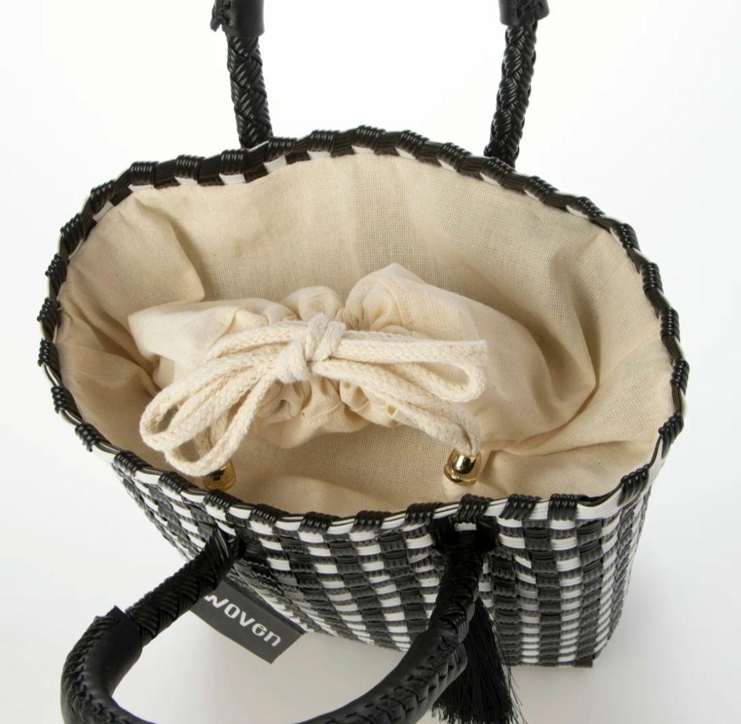 【よっぴママ】WOVEN ウーヴン　メルカドバッグ