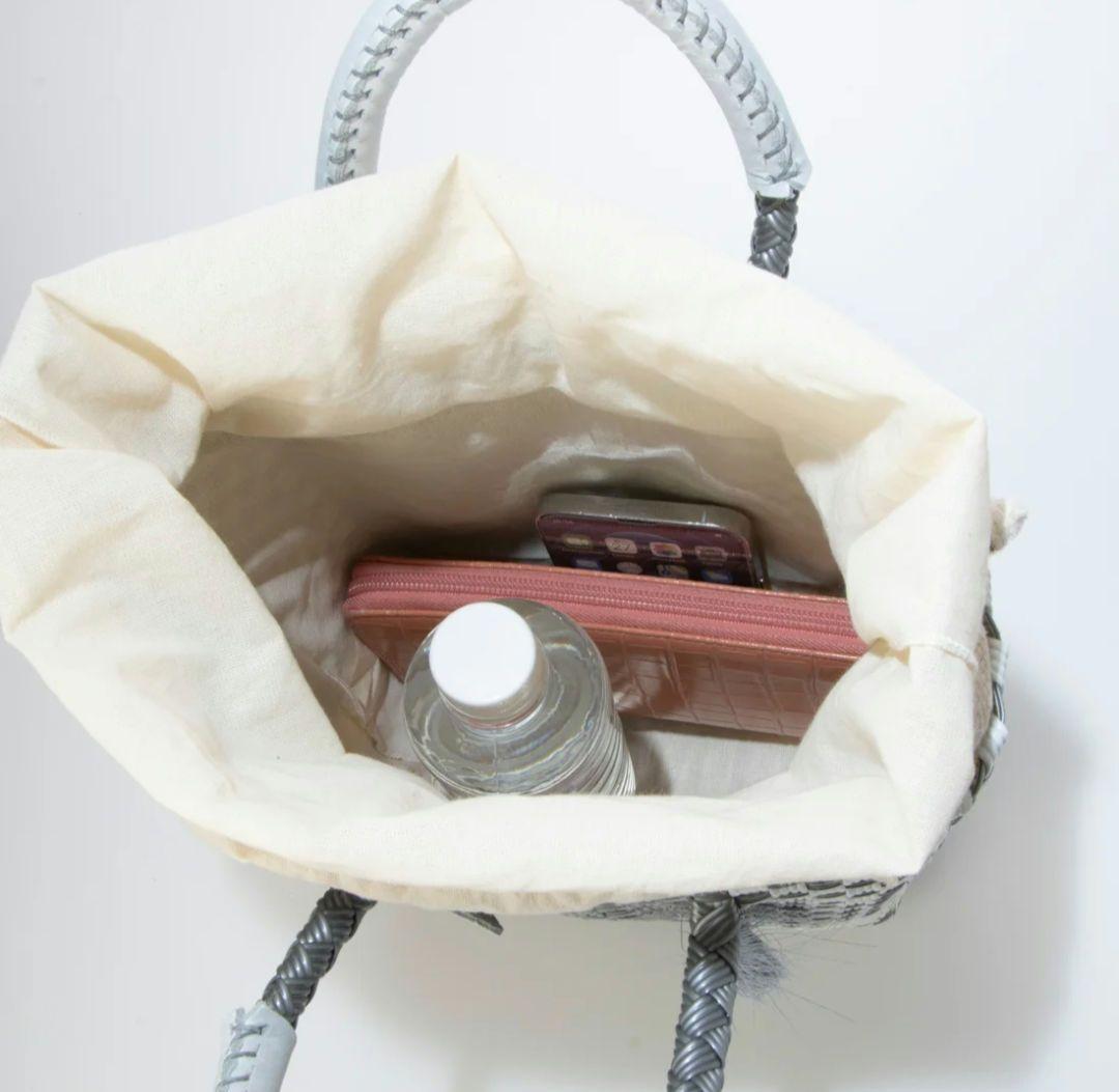 【よっぴママ】WOVEN ウーヴン　メルカドバッグ