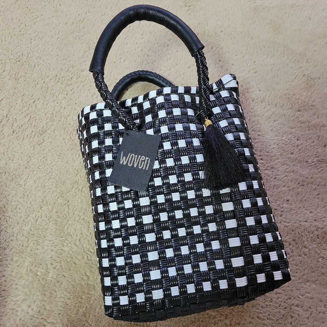 【よっぴママ】WOVEN ウーヴン　メルカドバッグ