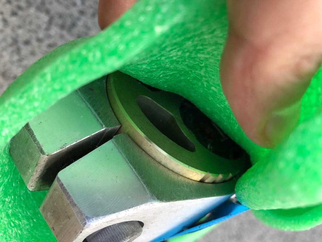 ZRX1200R スイングアーム　シャフトアジャスター付き