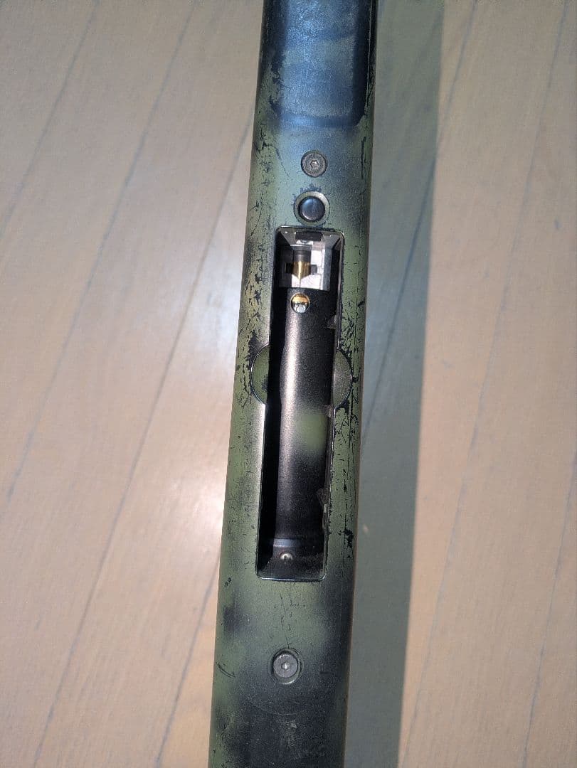 東京マルイVSR10リアルショック迷彩塗装スコープ予備マグ付サバゲー