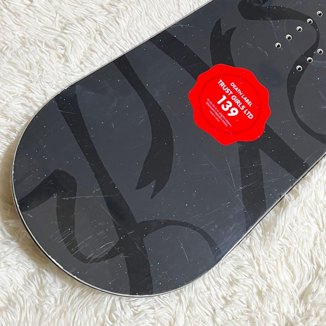 【良品】 DEATH LABEL TRUST GIRLS 139 スノーボード