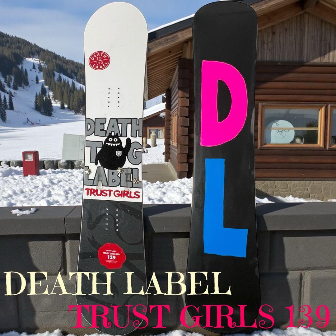 【良品】 DEATH LABEL TRUST GIRLS 139 スノーボード