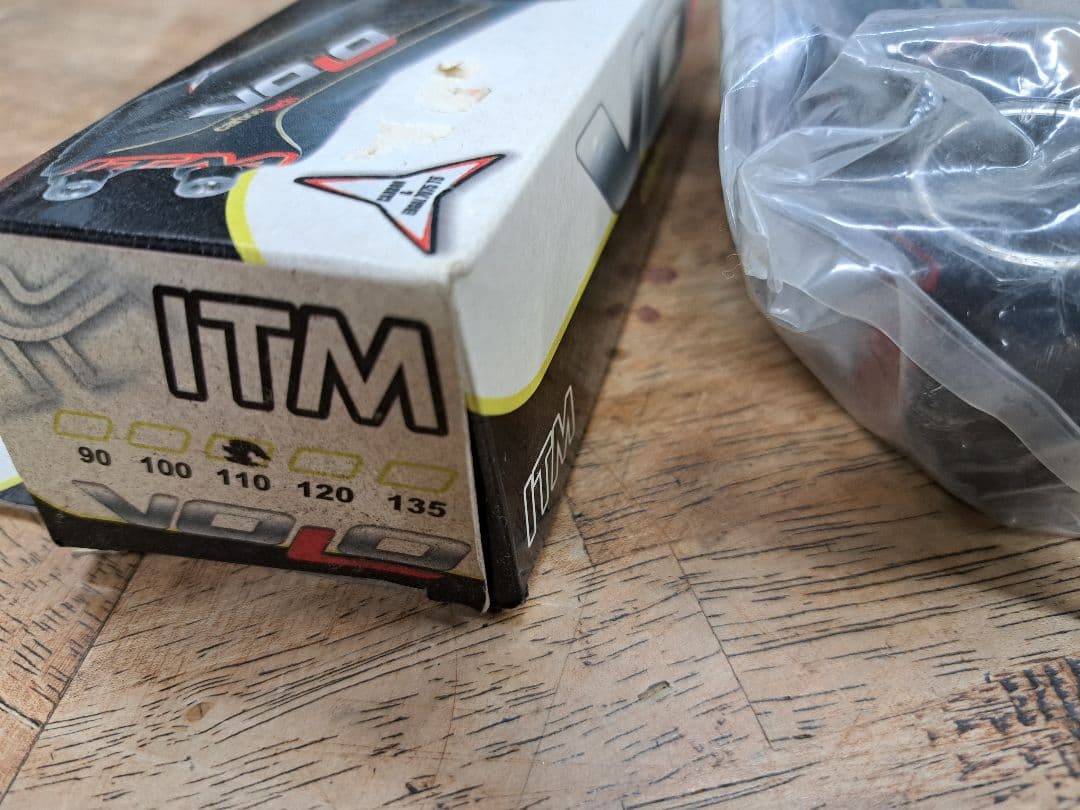 新品未使用 ITM ,VOLOステム 110mm 80° 120gチタンボルト