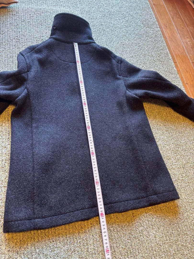 【美品】DANTON ウールモッサ シングルジャケット くるみボタン 42