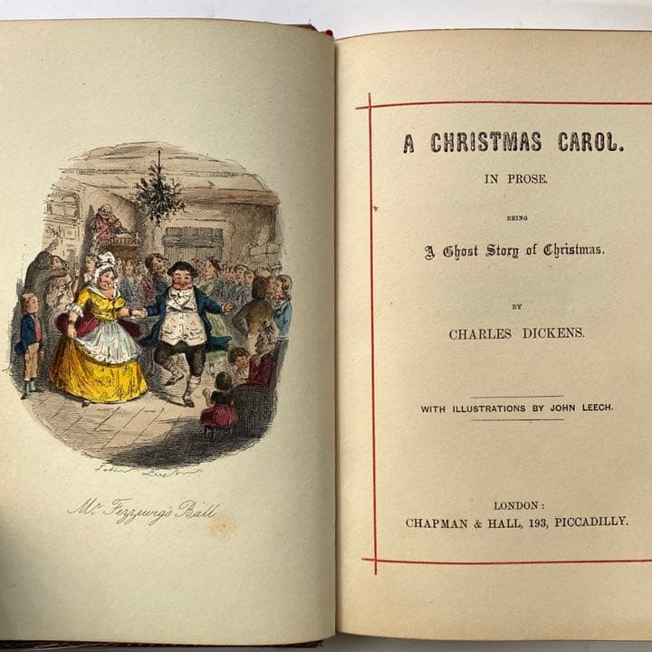 驚きの美しさ！170年以上前の『クリスマス・キャロル』