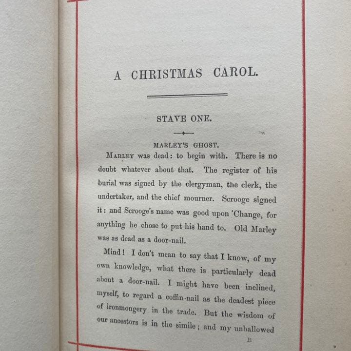 驚きの美しさ！170年以上前の『クリスマス・キャロル』