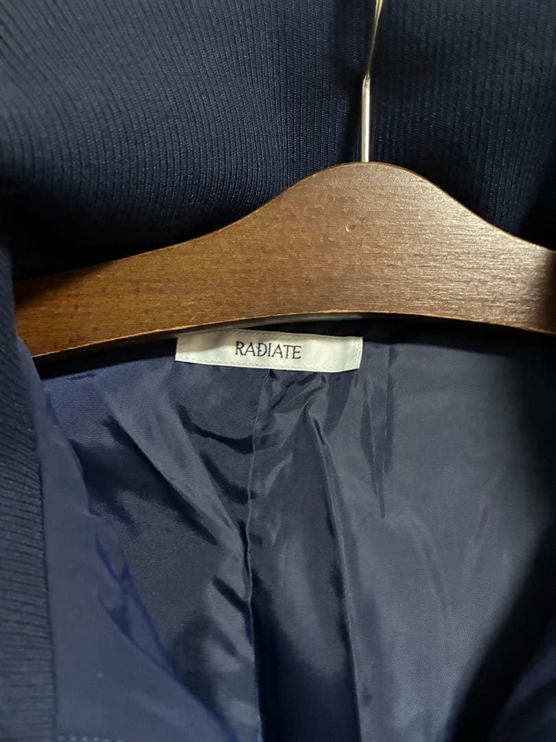 スコットクラブ系列TAIREEN ネイビー キルティング ロングコート M