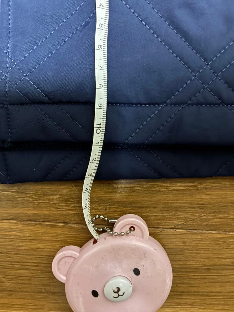 スコットクラブ系列TAIREEN ネイビー キルティング ロングコート M