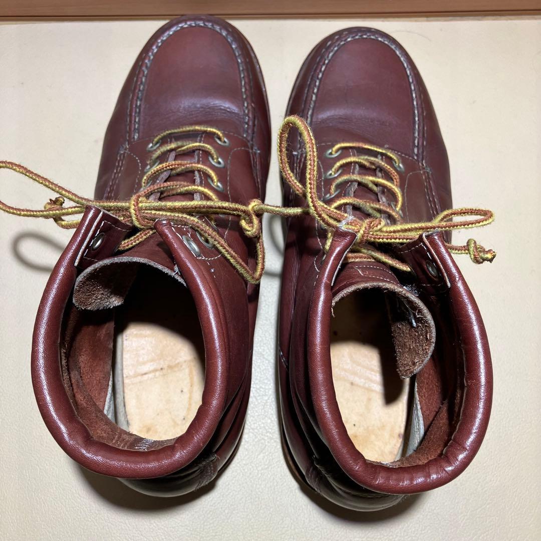 チペワ 80s 29493赤茶 6インチモックトゥUS8 1/2EE