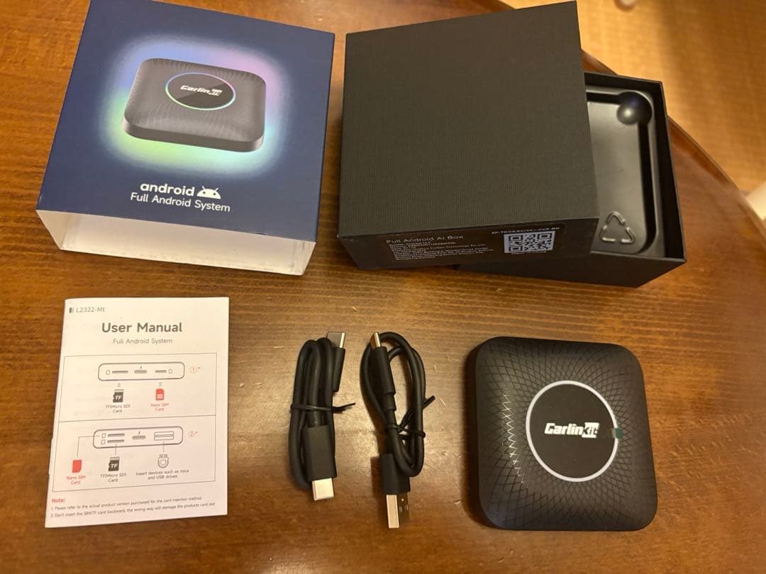 カーナビ CarlinKit Tbox Ambient 8GB RAM+128GB ROM