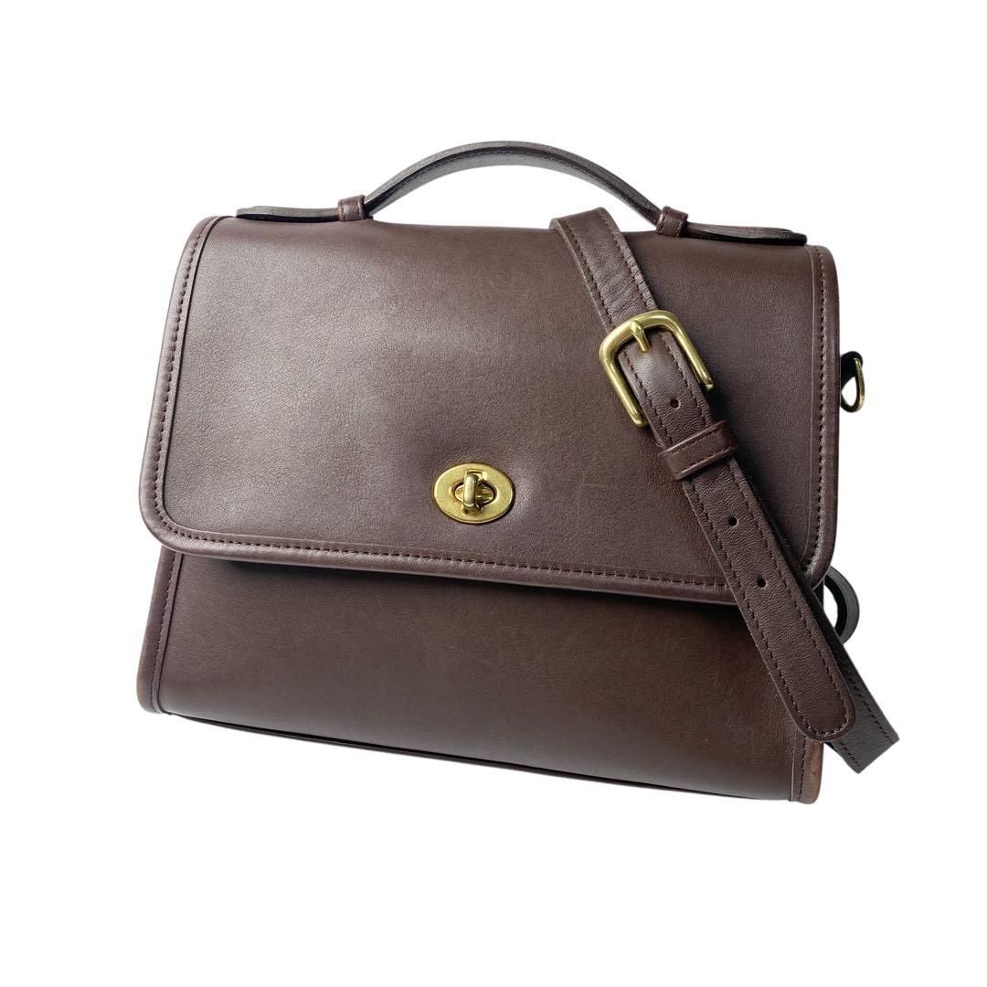 old coach オールドコーチ ターンロック ショルダーバッグ 9870