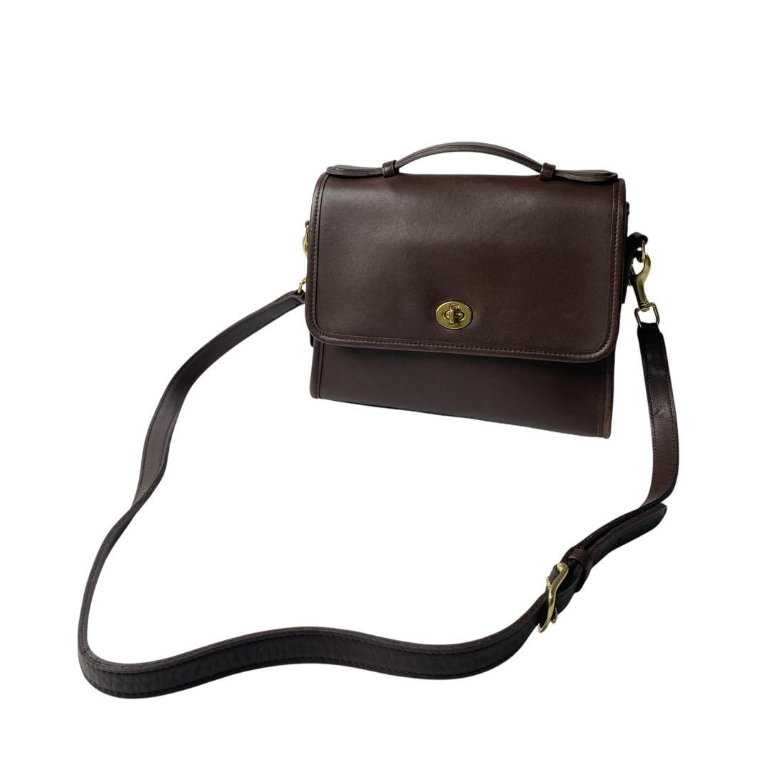 old coach オールドコーチ ターンロック ショルダーバッグ 9870