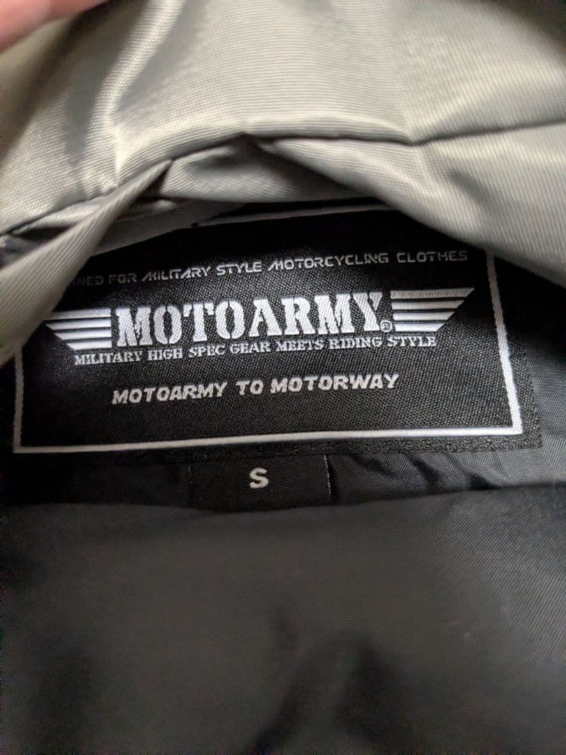 MOTOARMY モトアーミー N-3B REVOミリタリーライダースジャケット