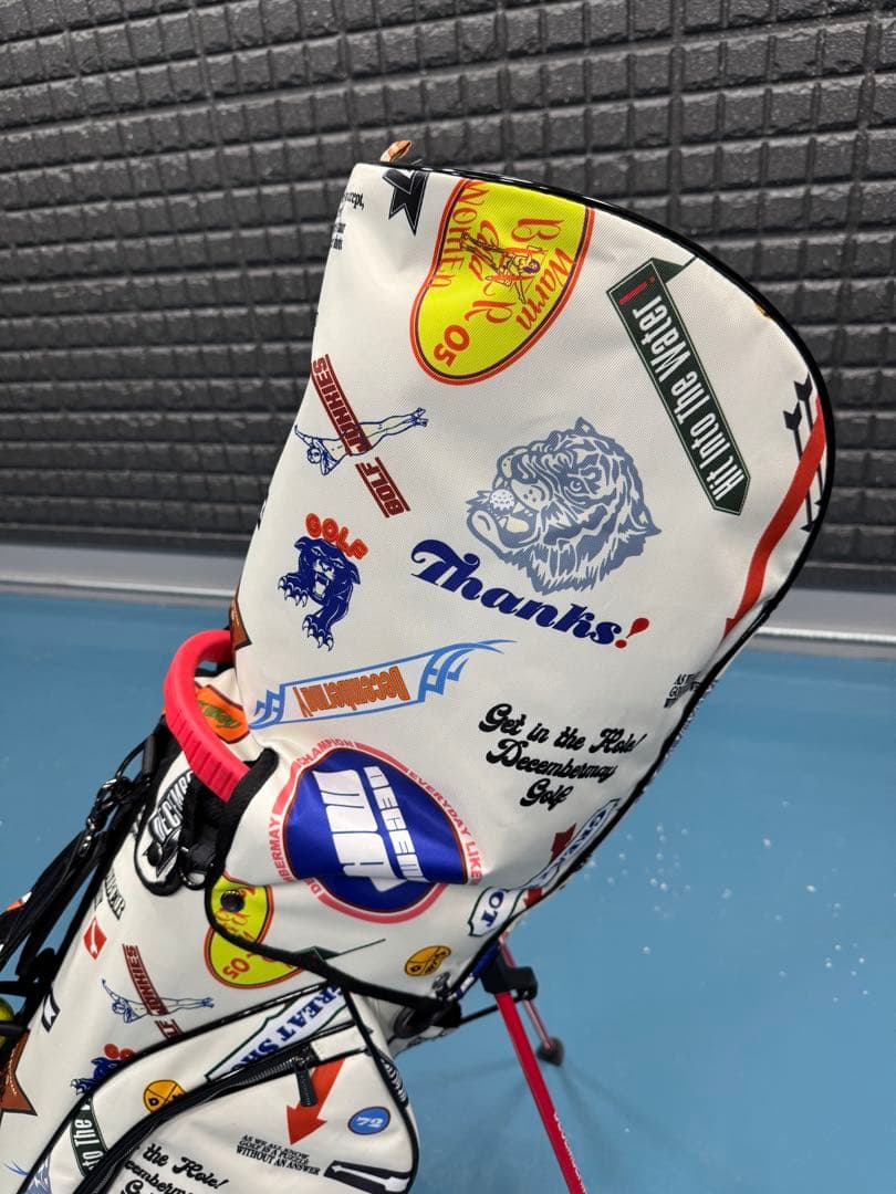 DECEMBER MAY スタンド式ゴルフバッグ