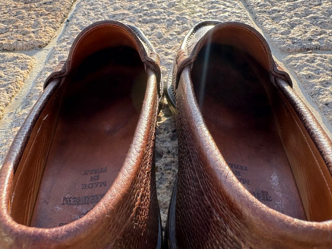 定価8万超【イタリア製】ユケテン ローファー ブラウン 7