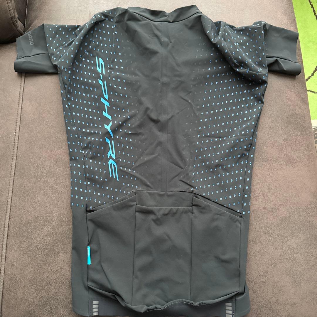 SHIMANO S-PHYRE サイクルジャージ ビブショーツ　上M.下L