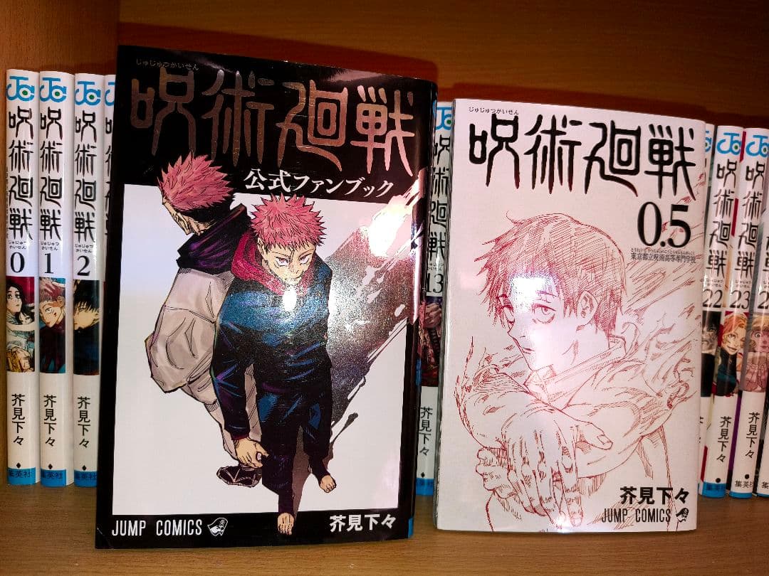 呪術廻戦30巻(全巻)セット+呪術廻戦0.5、公式ファンブック