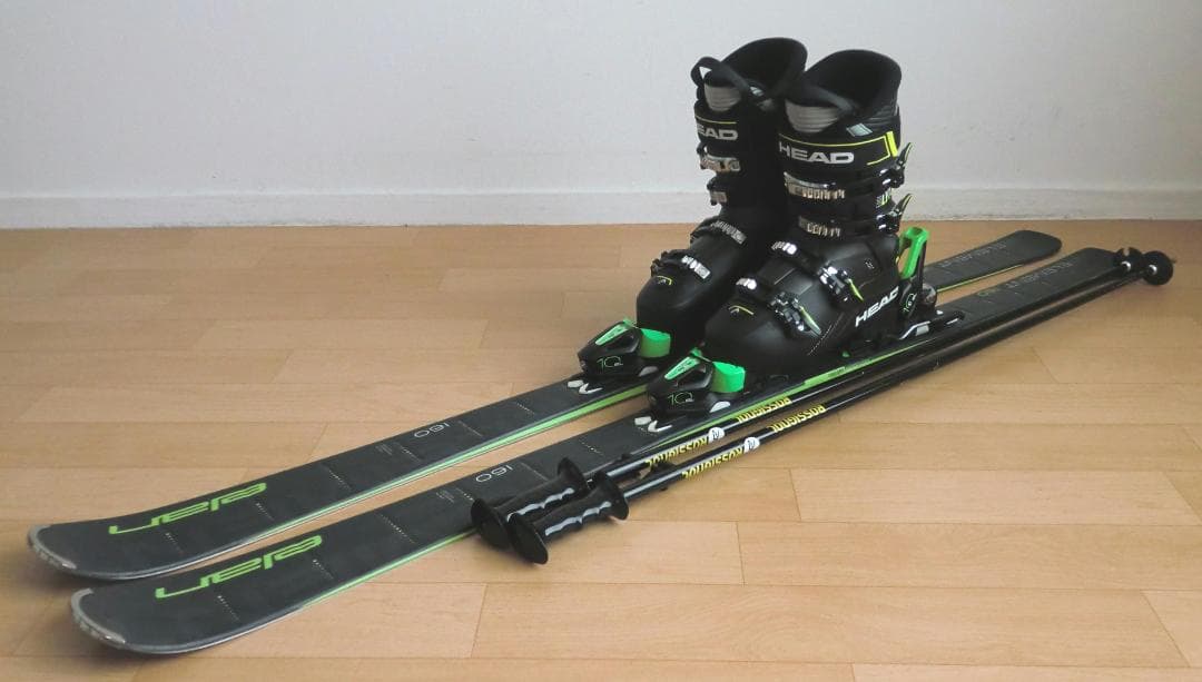 ■■送料無料■ELAN＋HEAD■メンズスキーセット■160/27-27.5■■