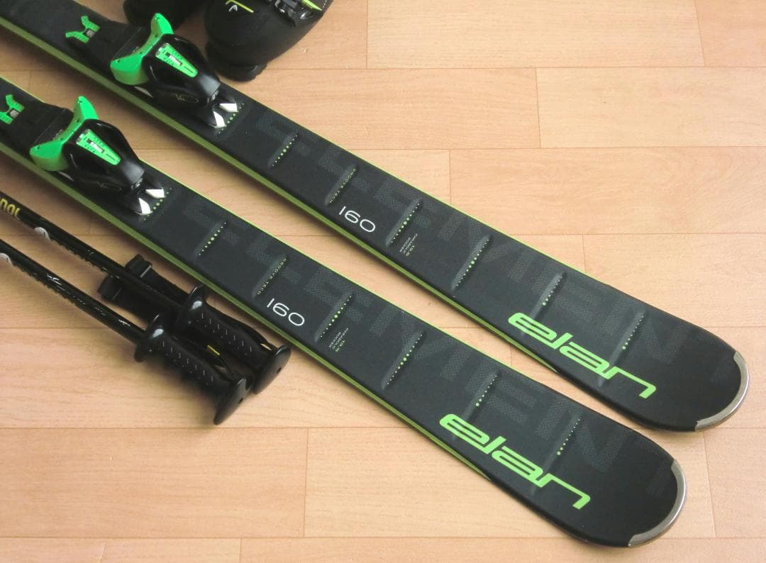 ■■送料無料■ELAN＋HEAD■メンズスキーセット■160/27-27.5■■