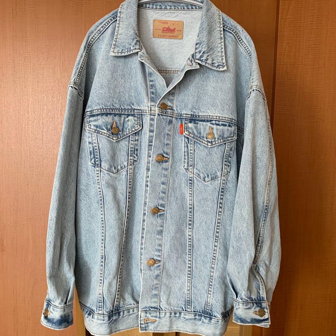 アングリット　ビックシルエット　デニムジャケット