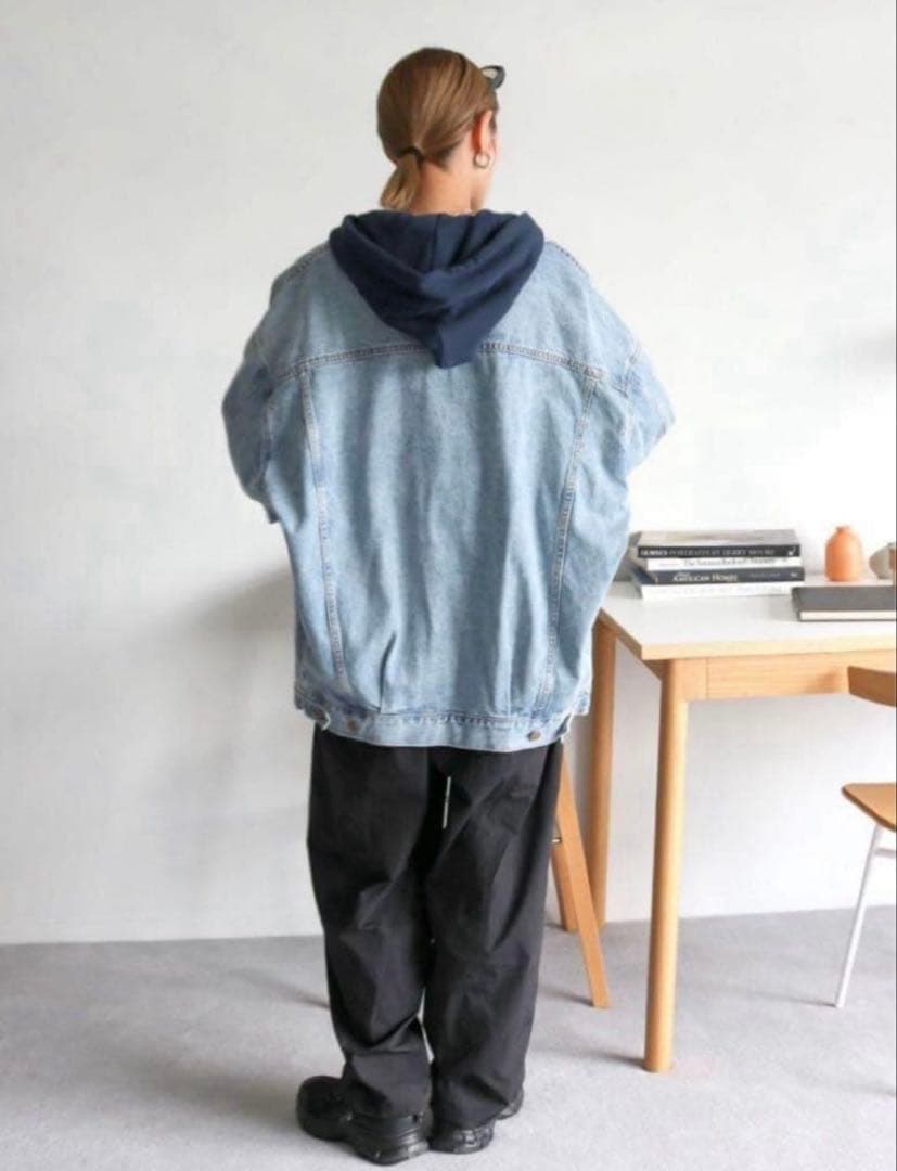 アングリット　ビックシルエット　デニムジャケット