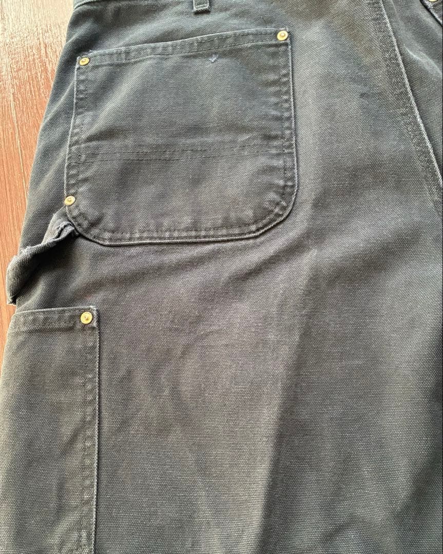 90s carhartt カーハート ダブルニーペインターパンツ ブラックW36
