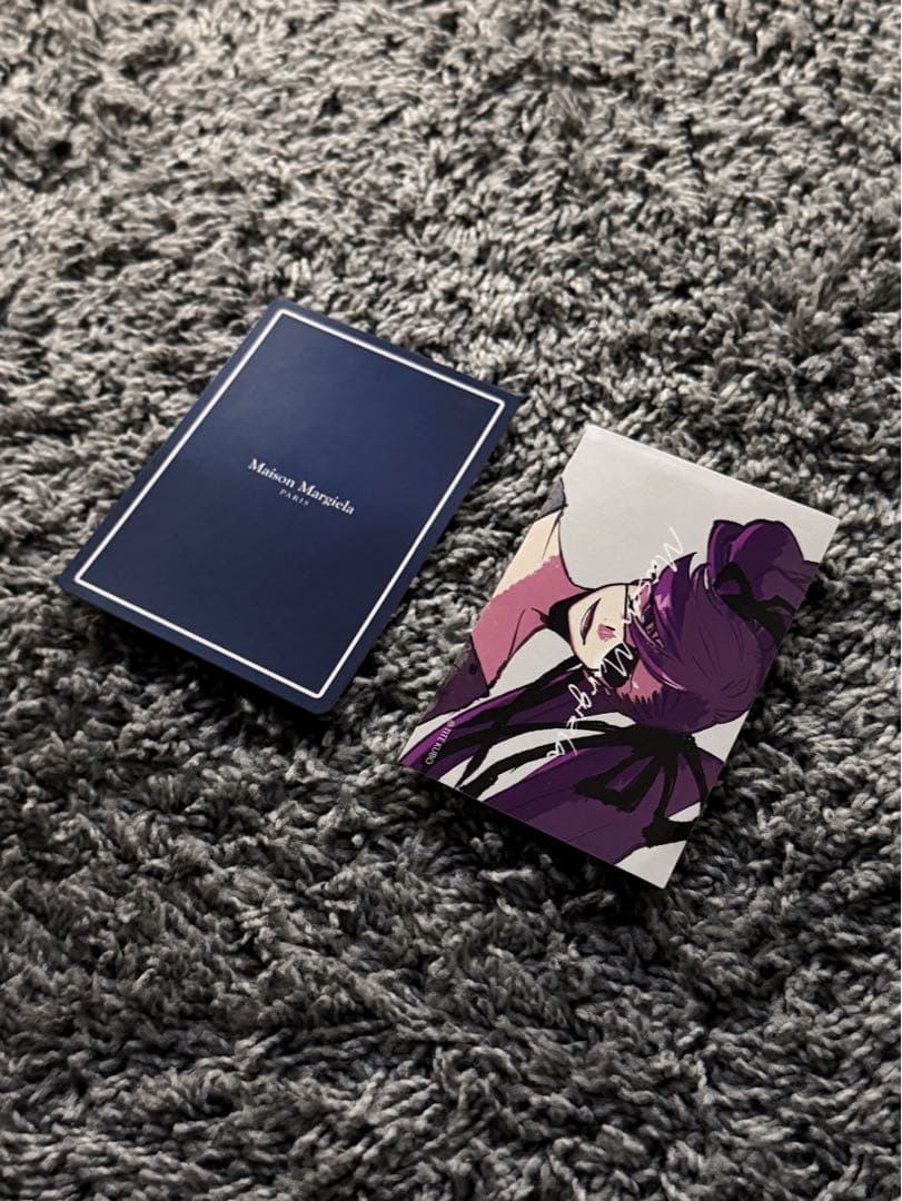 非売品　メゾンマルジェラx久保帯人　オリジナルカード&ステッカー　新品 限定品