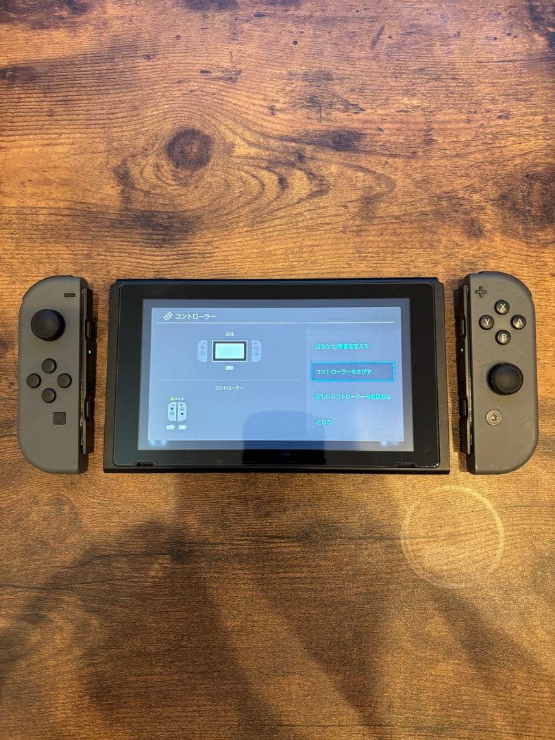 Nintendo Switch 本体 グレー・Joy-Con黒・黒