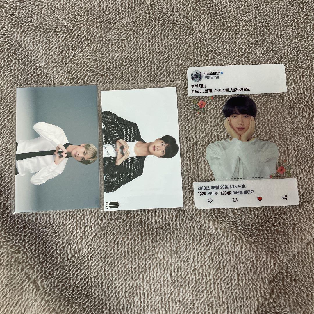 BTS ジン Armyブース トレカ