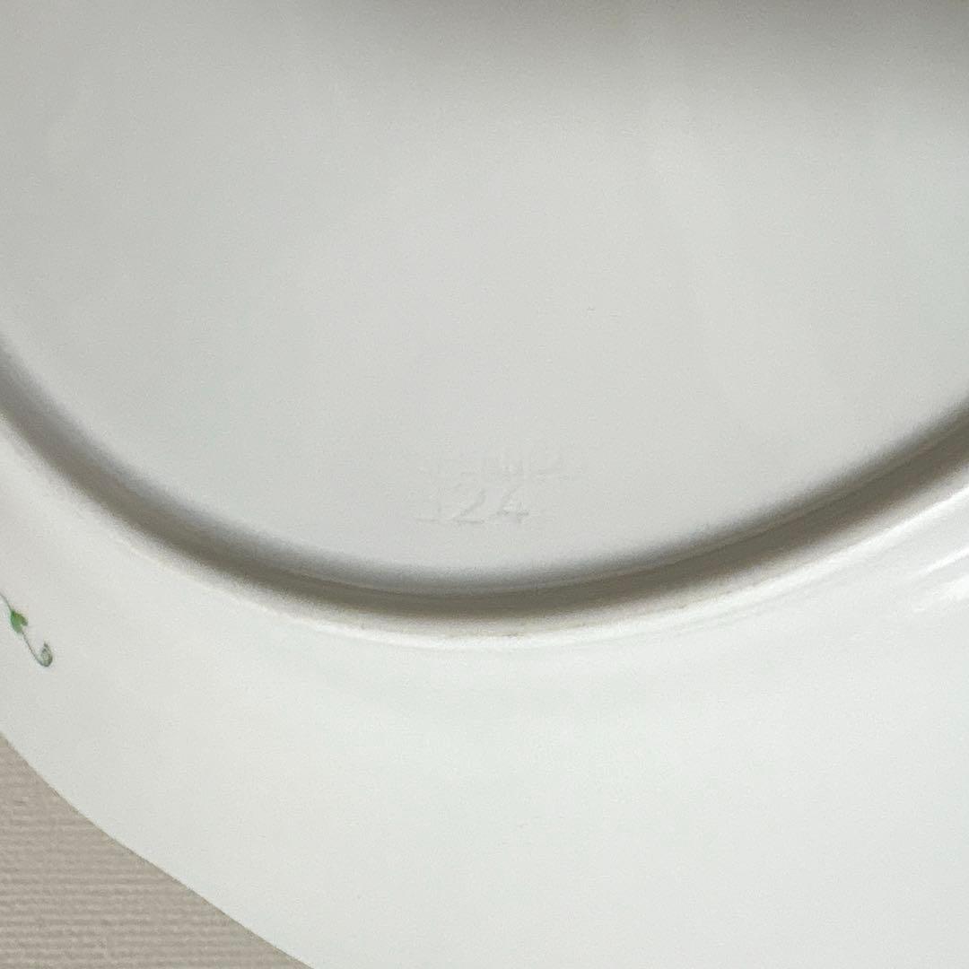 HEREND ヘレンド アポニー グリーン ディナープレート 皿 ２枚