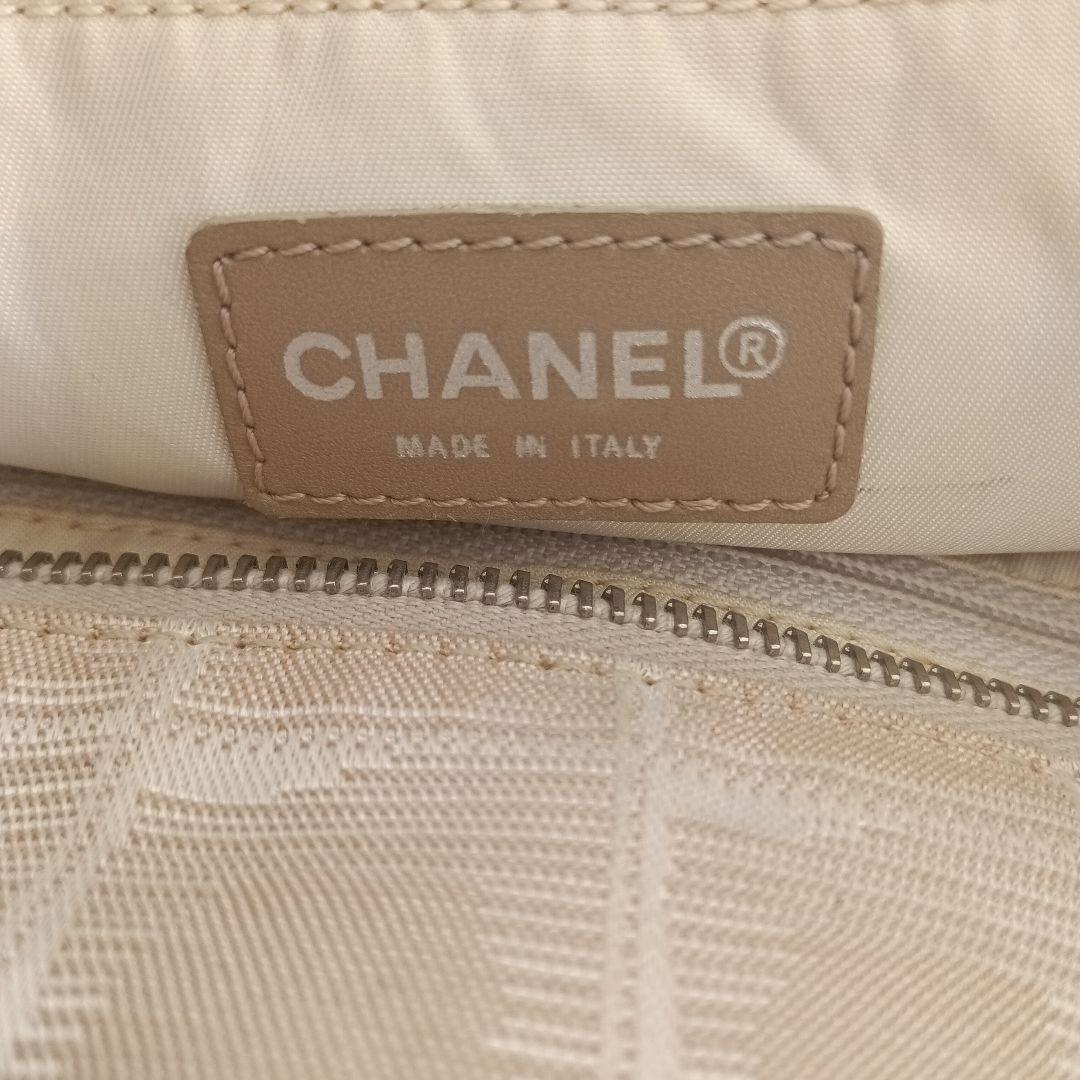 ベージュ チェック柄 トートバッグ