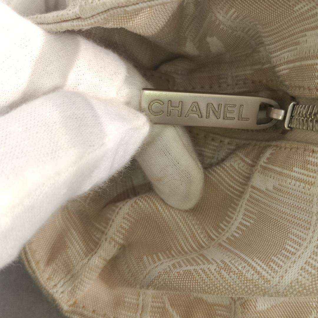 ベージュ チェック柄 トートバッグ