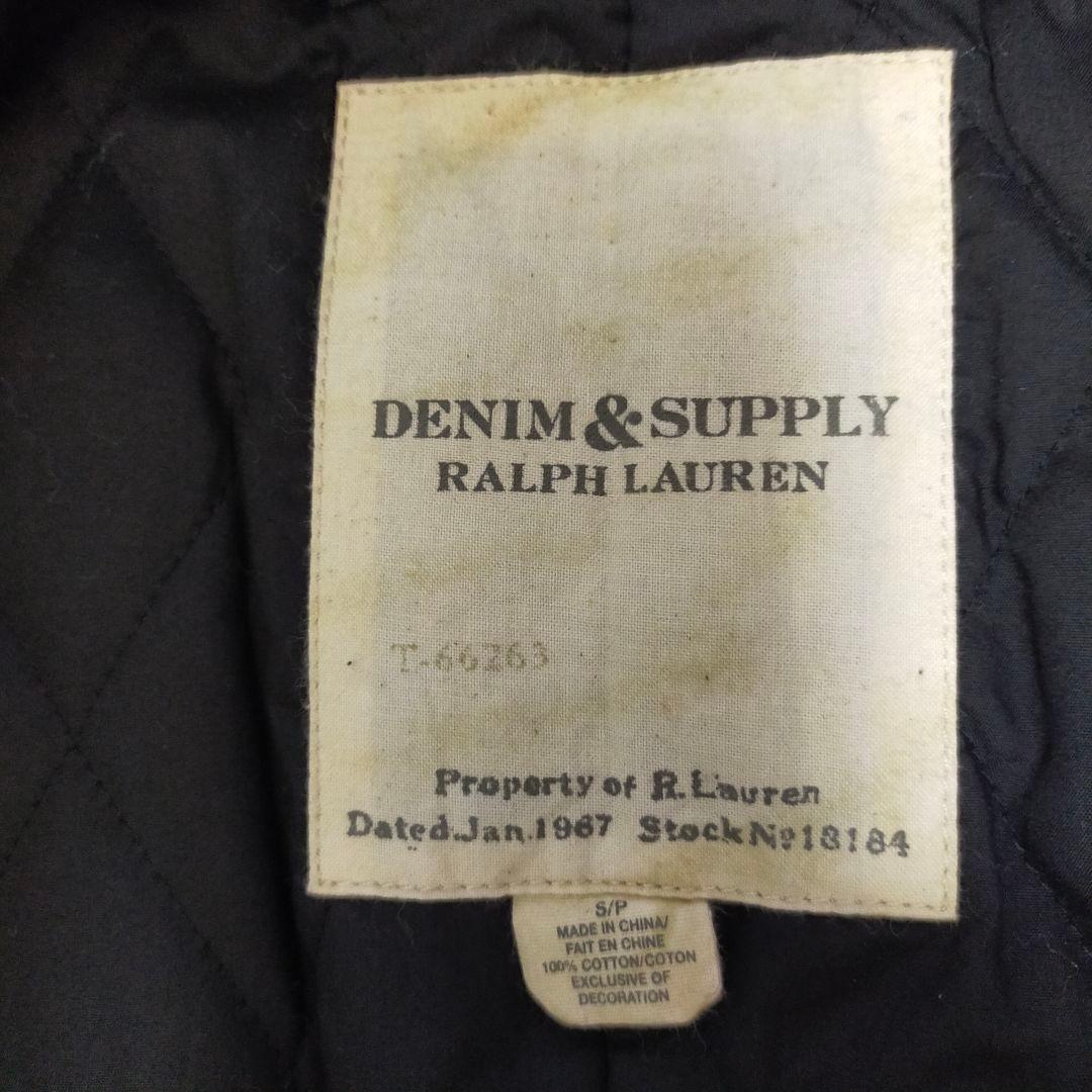 美品　RALPH LAUREN　ショールカラーデニムピーコート