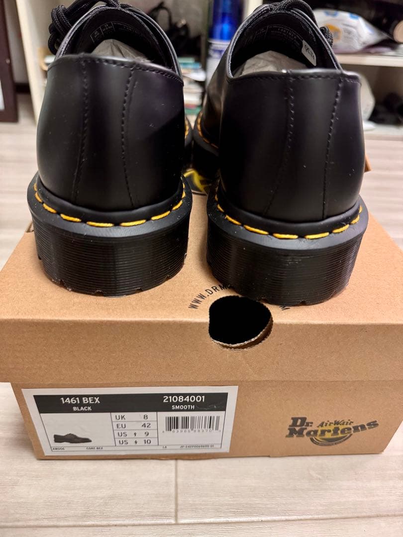 Dr. Martens 1461 BEX ブラック 3ホールシューズ