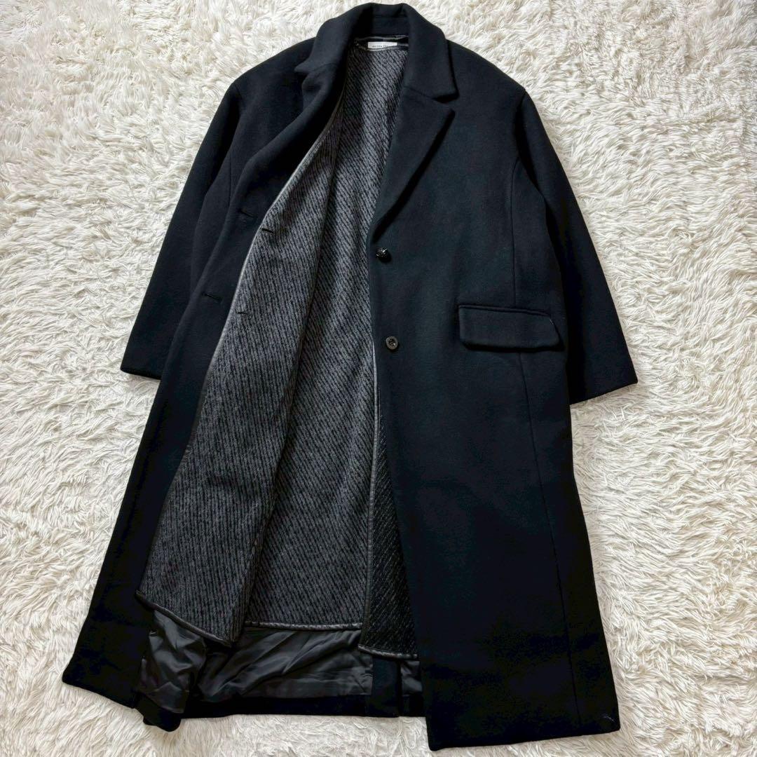 【美品】MAISON SPECIAL レイヤードジレコート　黒