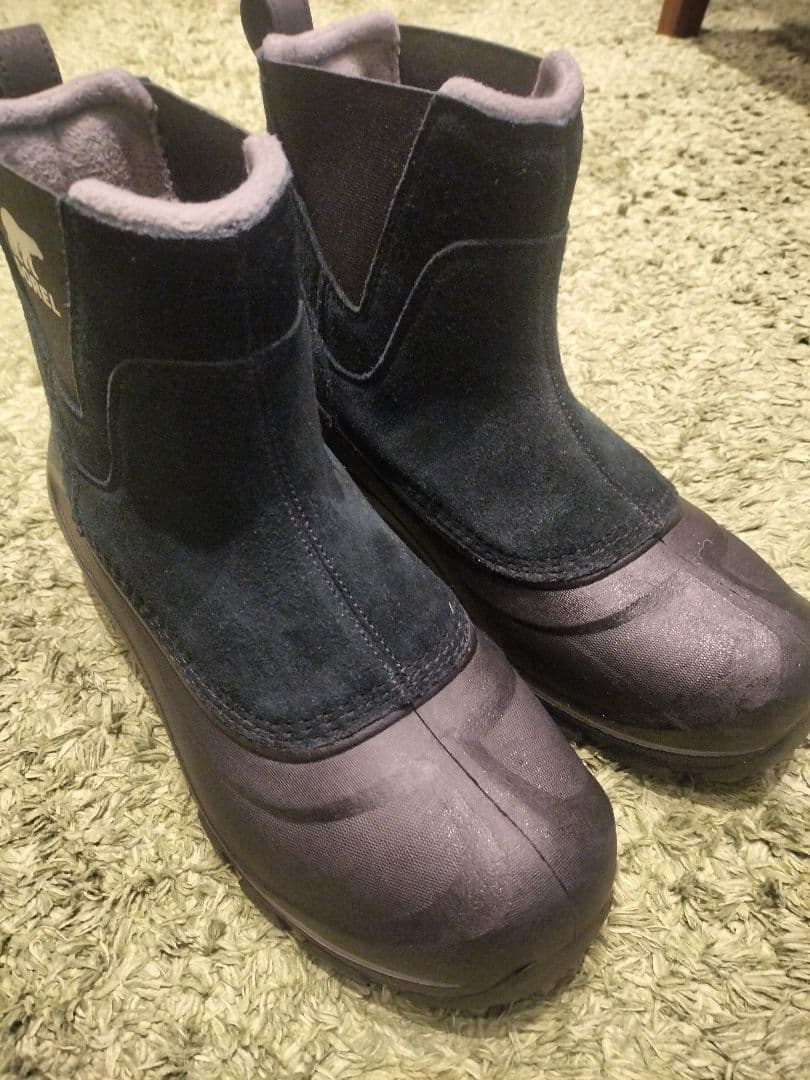 【美品】SOREL バクストン プルオンブーツ Black 28.0