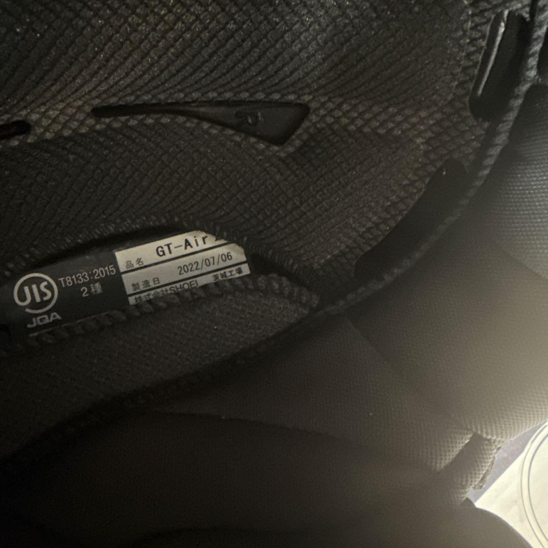 SHOEI ブラック フルフェイスヘルメットGTーAir2