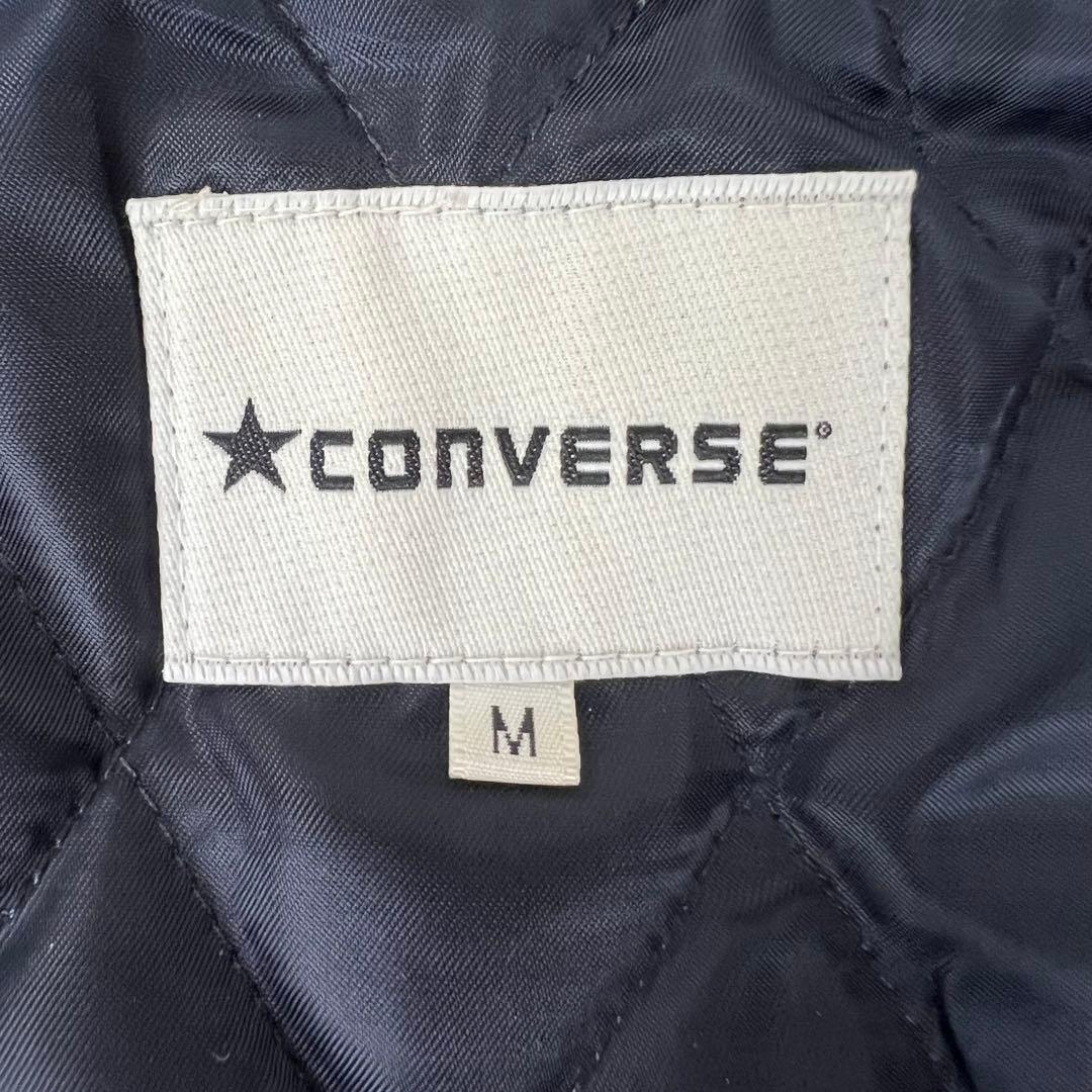 【激レア】CONVERSE コンバース スタジャン M 袖レザー切り替え　M