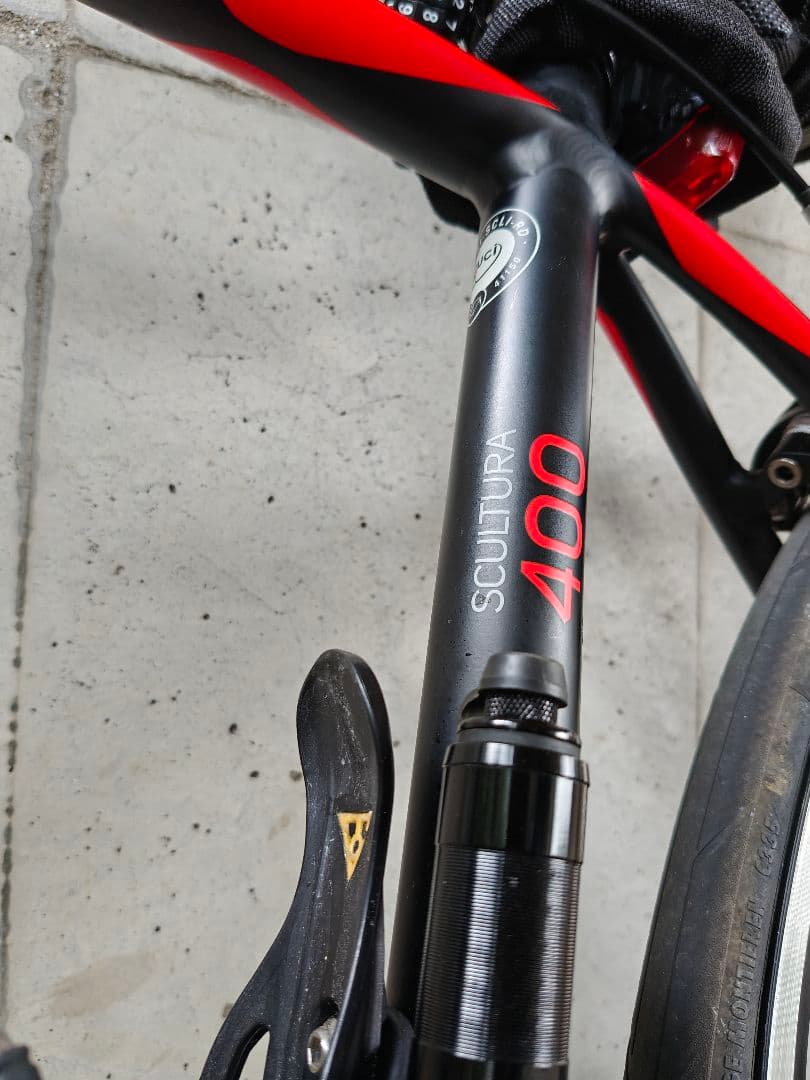 MERIDA ロードバイク ブラック/レッド 700C